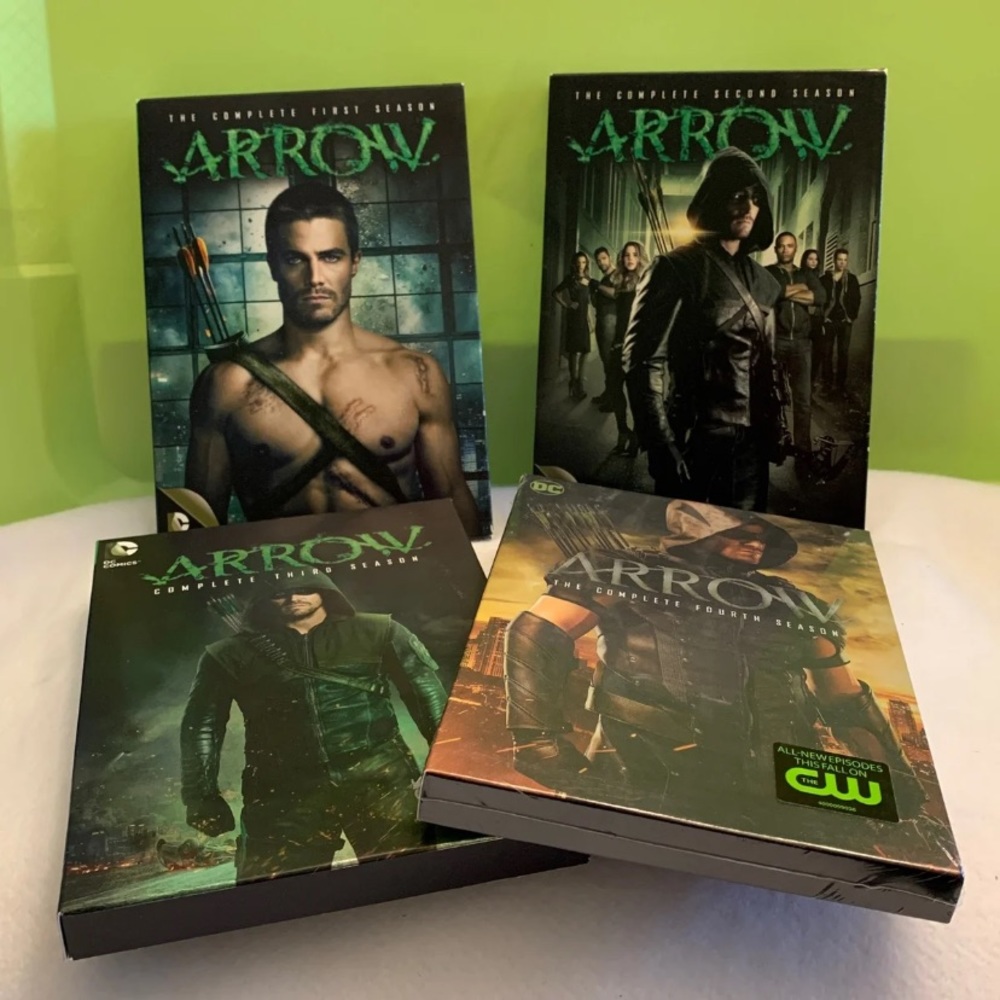 Arrow TV series seasons 1-4